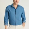 Camisa de vestir de cuello abierto para hombre de Bonobos | Corte Cooper casual refinado Camisa de vestir de cuello abierto para hombre de Bonobos | Corte Cooper casual refinado