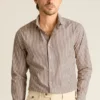 Camisa de vestir de cuello abierto para hombre de Bonobos | Corte Cooper casual refinado Camisa de vestir de cuello abierto para hombre de Bonobos | Corte Cooper casual refinado
