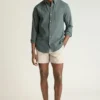 Camisa elástica para el día a día: Camisa de algodón con botones de Bonobos