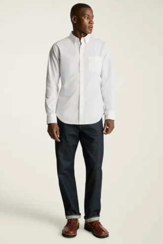 Camisa elástica para el día a día: Camisa de algodón con botones de Bonobos