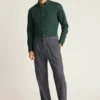 Camisa elástica para el día a día: Camisa de algodón con botones de Bonobos