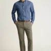 Camisa elástica para el día a día: Camisa de algodón con botones de Bonobos
