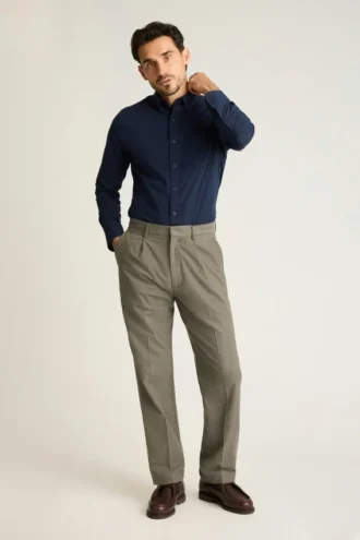 Camisa elástica para el día a día: Camisa de algodón con botones de Bonobos