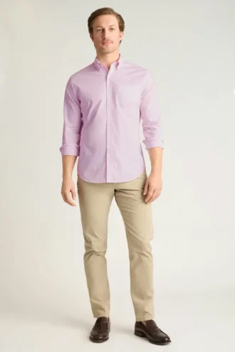 Camisa elástica para el día a día: Camisa de algodón con botones de Bonobos
