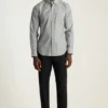 Camisa elástica para el día a día: Camisa de algodón con botones de Bonobos