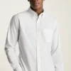 Camisa elástica para el día a día: Camisa de algodón con botones de Bonobos