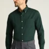 Camisa elástica para el día a día: Camisa de algodón con botones de Bonobos