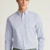 Camisa elástica para el día a día: Camisa de algodón con botones de Bonobos