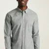 Camisa elástica para el día a día: Camisa de algodón con botones de Bonobos