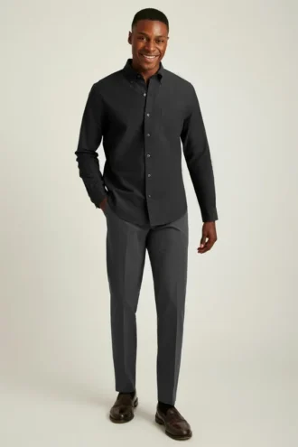 Camisa Oxford para el día a día: clásica camisa Oxford con botones