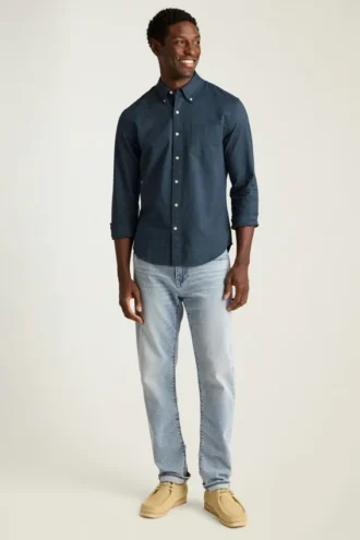 Camisa Oxford para el día a día: clásica camisa Oxford con botones