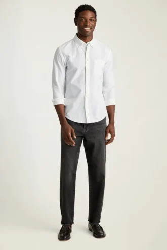 Camisa Oxford para el día a día: clásica camisa Oxford con botones
