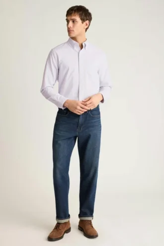 Camisa Oxford para el día a día: clásica camisa Oxford con botones