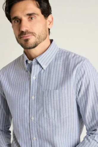 Camisa Oxford para el día a día: clásica camisa Oxford con botones