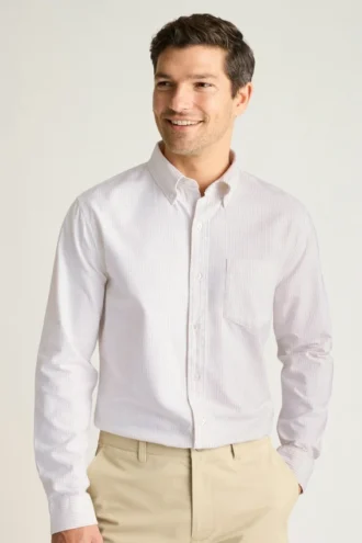 Camisa Oxford para el día a día: clásica camisa Oxford con botones