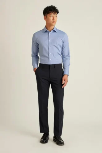 Camisa para ir de la oficina a cenar: camisa con botones sin meter por dentro