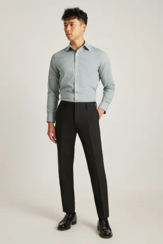 Camisa para ir de la oficina a cenar: camisa con botones sin meter por dentro