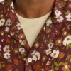 Camisa Riviera de mezcla de seda