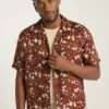 Camisa Riviera de mezcla de seda