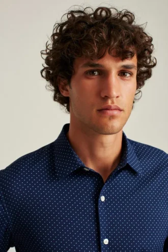 Camisa Tech Button Down