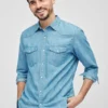 Camisa vaquera de estilo western Camisa vaquera de estilo western