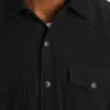 Camisa western de pana para hombre de Bonobos | Estilo resistente de canalé fino Camisa western de pana para hombre de Bonobos | Estilo resistente de canalé fino