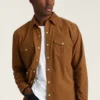 Camisa western de pana para hombre de Bonobos | Estilo resistente de canalé fino Camisa western de pana para hombre de Bonobos | Estilo resistente de canalé fino