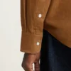 Camisa western de pana para hombre de Bonobos | Estilo resistente de canalé fino Camisa western de pana para hombre de Bonobos | Estilo resistente de canalé fino