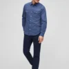 Camisas con doble bolsillo texturizadas Camisas con doble bolsillo texturizadas