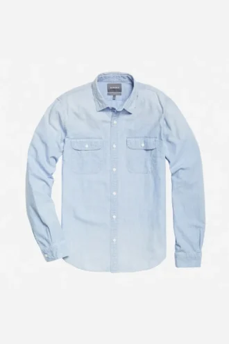 Camisas de cambray con botones