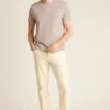 Camisas de cuello redondo y en V para hombre | Camiseta de algodón ultrasuave para el día a día