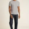 Camisas de cuello redondo y en V para hombre | Camiseta de algodón ultrasuave para el día a día