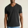 Camisas de cuello redondo y en V para hombre | Camiseta de algodón ultrasuave para el día a día
