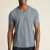 Camisas de cuello redondo y en V para hombre | Camiseta de algodón ultrasuave para el día a día