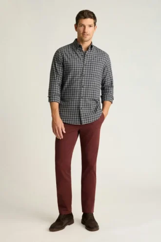 Camisas de franela elásticas y ligeras