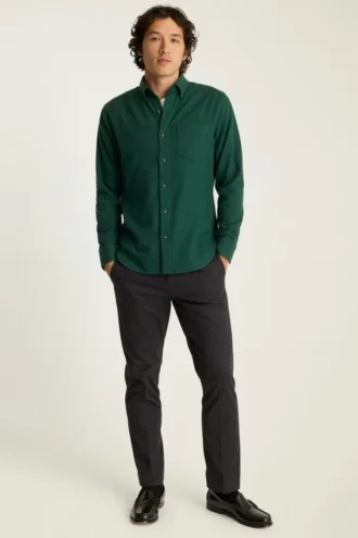 Camisas de franela elásticas y ligeras