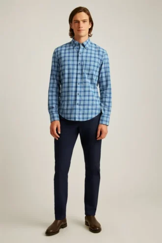 Camisas de franela elásticas y ligeras