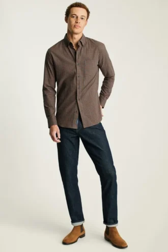 Camisas de franela elásticas y ligeras