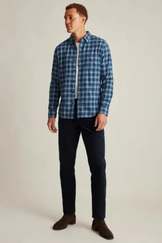 Camisas de franela elásticas y ligeras