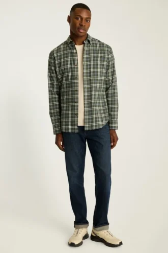 Camisas de franela elásticas y ligeras