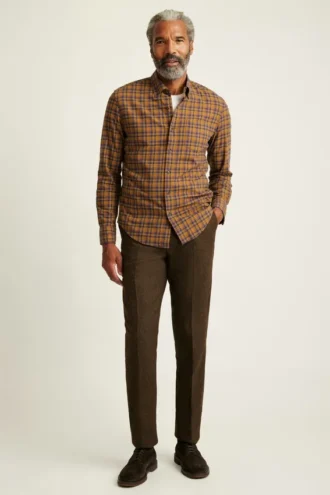Camisas de franela elásticas y ligeras