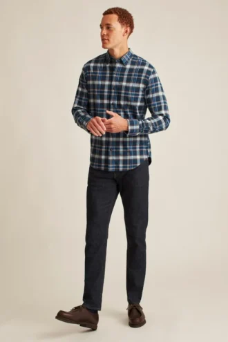 Camisas de franela elásticas y ligeras