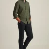 Camisas de franela elásticas y ligeras