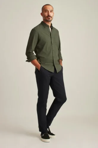 Camisas de franela elásticas y ligeras
