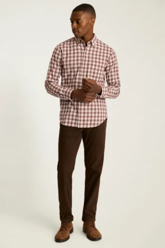 Camisas de franela elásticas y ligeras