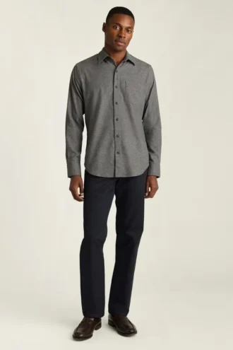 Camisas de franela elásticas y ligeras