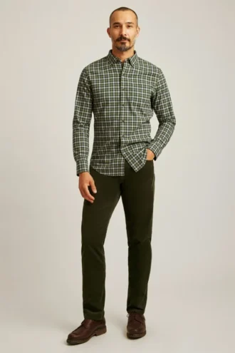 Camisas de franela elásticas y ligeras