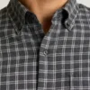 Camisas de franela elásticas y ligeras Camisas de franela elásticas y ligeras