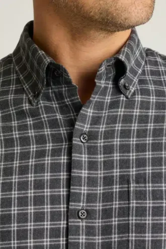 Camisas de franela elásticas y ligeras