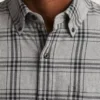 Camisas de franela elásticas y ligeras Camisas de franela elásticas y ligeras